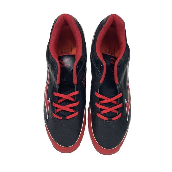 Mizuno 9-Spike Advanced Classic 7 Baseball Cleat-Red & Black-Sizes 15 & 16 -New! - Picture 4 of 12
